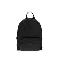 Kiton Black Nylon Backpack