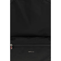 Kiton Black Nylon Backpack