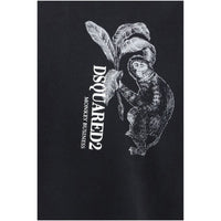 Dsquared² Black Cotton T-Shirt