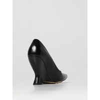 Bottega Veneta Black Leather High Heel Pumps