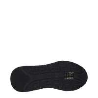 Versace Pink Leather Low Top Sneakers