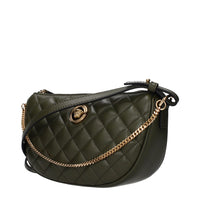 Versace Green Leather Handbag