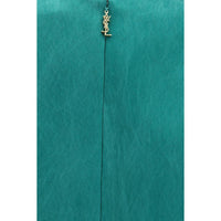 Saint Laurent Bicolor Silk Casual Dress