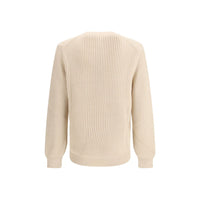 Fendi Beige Fleece Wool Sweatshirt