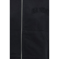 Ganni Black Cotton Sweatshirt