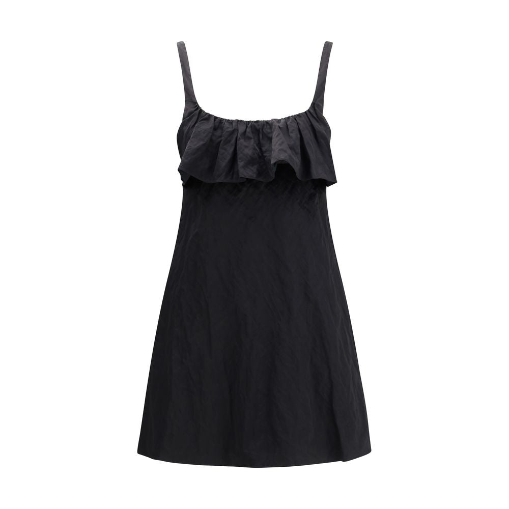 Chloé Black Cotton Casual Dress