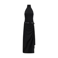 Coperni Black Polyester Cocktail Dress