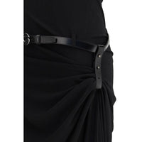 Coperni Black Polyester Cocktail Dress