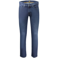 Hugo Boss Blue Cotton Men's Jeans