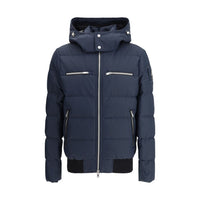 Moose Knuckles Blue Polyester Bomber