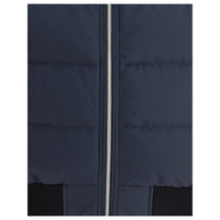 Moose Knuckles Blue Polyester Bomber