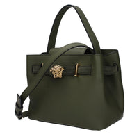 Versace Green Leather Handbag