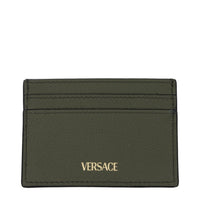 Versace Green Leather Cardholder