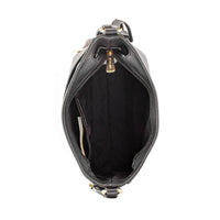 Michael Kors Black Canvas Crossbody Bag