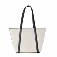 Michael Kors White Canvas Tote Bag