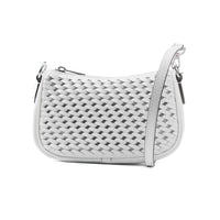 Michael Kors White Canvas Handbag