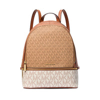 Michael Kors Brown Leather Backpack