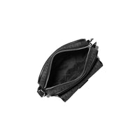 Michael Kors Black Canvas Crossbody Bag