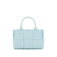 Bottega Veneta Blue Lamb Leather Tote Bag