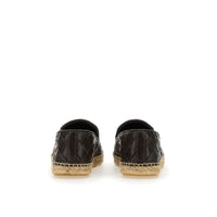 Bottega Veneta Brown Calfskin Espadrilles