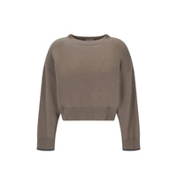Brunello Cucinelli Beige Cashmere Cashmere Sweater