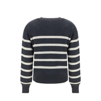 Brunello Cucinelli Gray Cashmere Cashmere Sweater