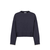 Brunello Cucinelli Blue Cashmere Cashmere Sweater