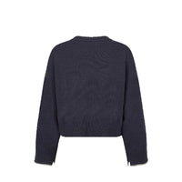Brunello Cucinelli Blue Cashmere Cashmere Sweater