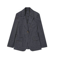 Brunello Cucinelli Gray Wool Blazer