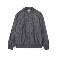 Brunello Cucinelli Gray Virgin Wool Bomber