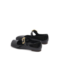 Chloé Black Calfskin Ballet Flats