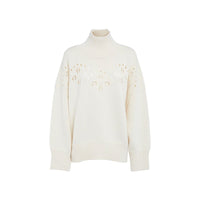 Chloé White Wool Sweatshirt
