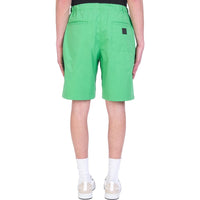 Kenzo Bicolor Cotton Shorts