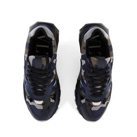 Valentino Garavani Blue Fabric Athletic Sneakers