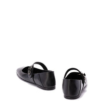 Valentino Garavani Black Calfskin Ballet Flats