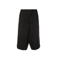 Maison Margiela Black Linen Bermuda Shorts