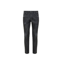 Dsquared² Black Cotton Slim Fit Jeans