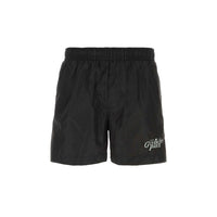 Givenchy Black Polyamide Swim Shorts