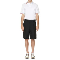 Gucci Black Polyester Bermuda Shorts