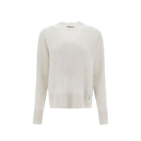 Herno White Cashmere Cashmere Sweater