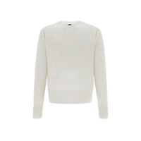 Herno White Cashmere Cashmere Sweater