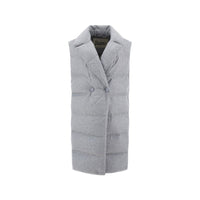 Herno Gray Cashmere Coat