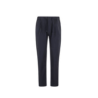 Herno Blue Wool Casual Pants