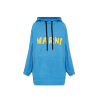 Marni Blue Cotton Sweatshirt