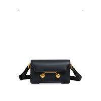 Marni Black Calfskin Belt Bag
