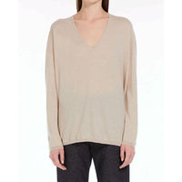 Max Mara Beige Cashmere Cashmere Sweater