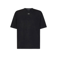 Off-White Black Cotton T-Shirt