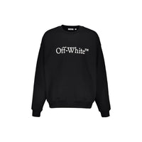 Off-White Black Cotton Sweatshirt