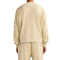 Off-White Beige Cotton Sweatshirt