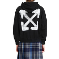 Off-White Black Cotton Sweatshirt